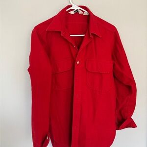 Woolrich Red Button Down